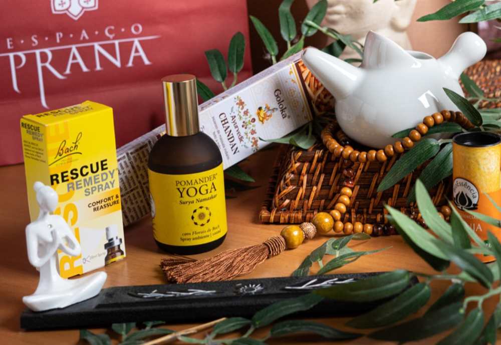 kit de produtos terapêuticos para o natal